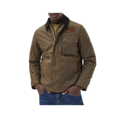Barbour Intl. Giacca impermeabile Giubbino Uomo Workers Wax Tabacco A24 - BARBOURINTERNATIONALMWX1853 - SN32 - S - Francavilla Moda